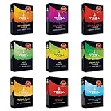 VOOKA HERBAL HOOKAH FLAVORS -PMC / DUBAI APPLE / PAAN RAS / MINT / BRAINFREEZER / DUBAI SPECIAL / COMMISSIONER / GRAPE MINT / BLUEBERRY MINT COMBO (NICOTINE & TOBACCO FREE) PACK OF 9