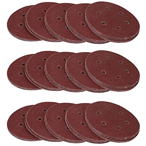 Disques abrasifs 150 mm grain mixte pour ponceuse excentrique orbitale