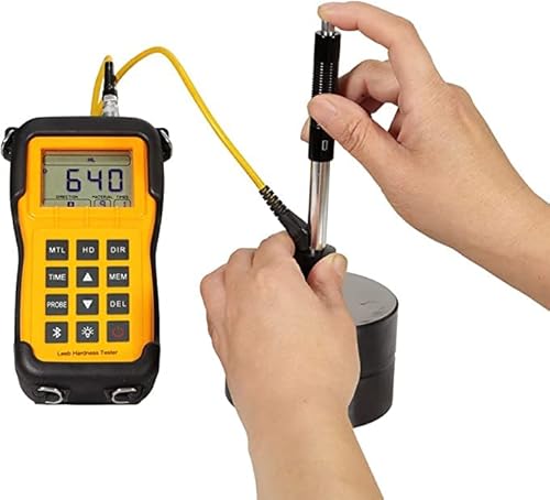 Lm100 Portable Leeb Hardness Tester With Standard D Type Impact Device And D Test Block Accuracy ＜±6Hld Repeatability ＜6Hld (Hld=800) Hardness Scale Hl Hb Hrb Hrc Hv Hs. Σb. #TOP1