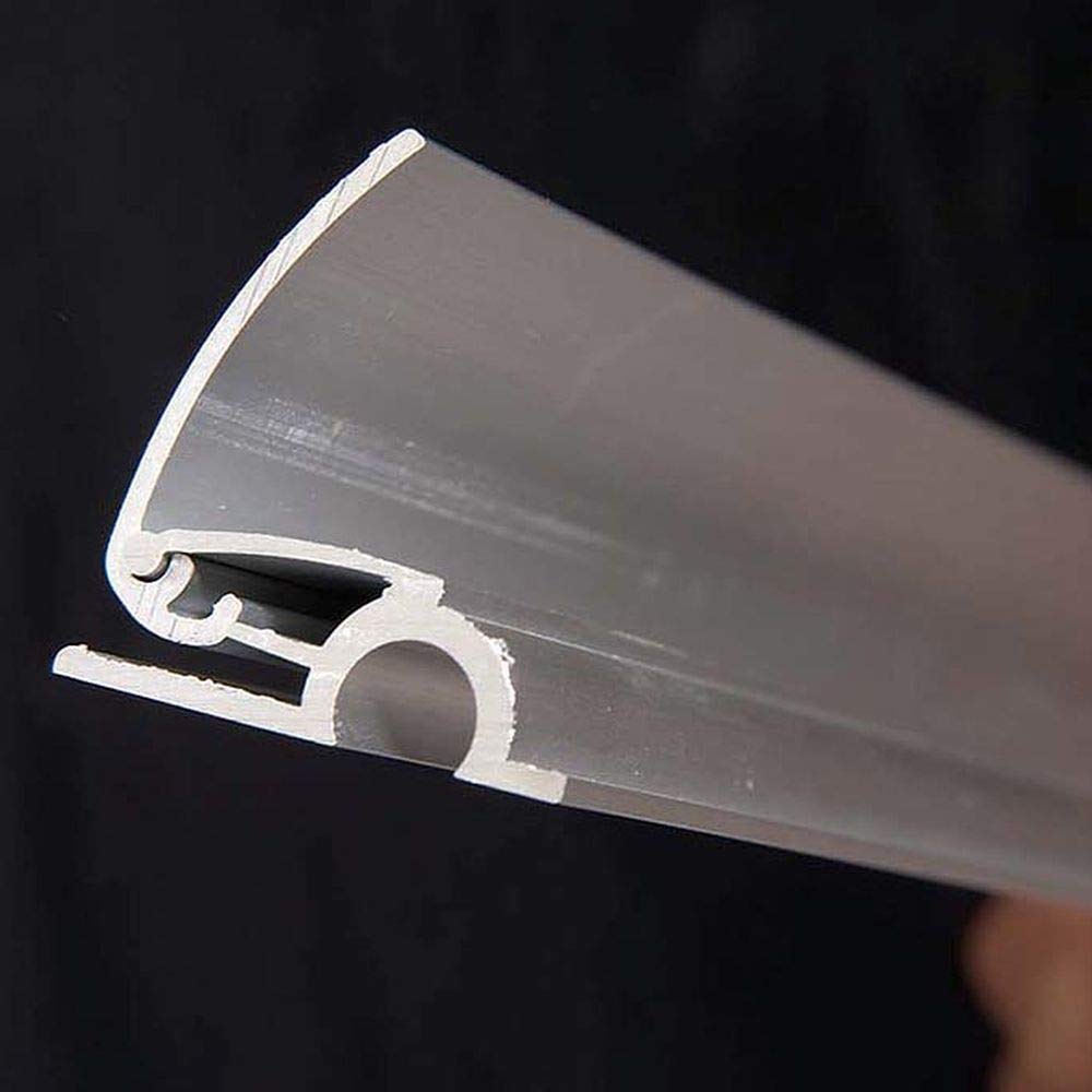 Posterleiste CLAMP Set | Profildicke von Posterschiene 30 mm | Klemmleiste in den Größen A4 / A3 / A2 / A1 / A0 (1000 mm)