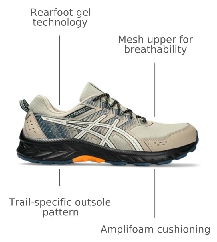 Image of ASICS Men's Gel-Venture 9 Running Shoes