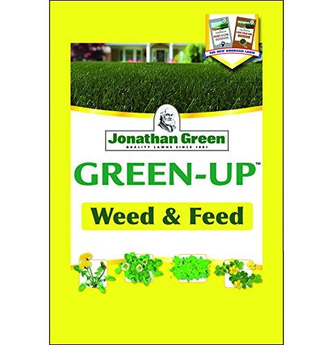 Jonathan Green 12346 Weed and Feed Lawn Fertilizer, 21-0-3, 5M