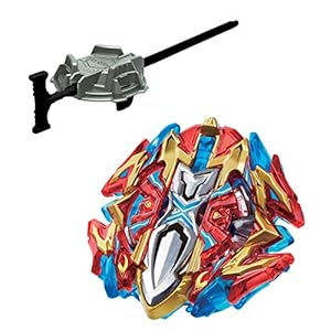 Takaratomy Beyblade burst B-120 Xcalibur.1′.Sw CHO-Z Lagen Systeem aanval Starter w / launcher Spin Top
