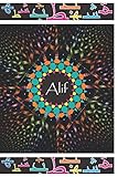  Alif: Arabisches Schreibheft, 100 leere Kalligrafie-Seiten mit umgekehrtem Rand zum Studium der arabischen Sprache, (15,24 cm x 22,86 cm)