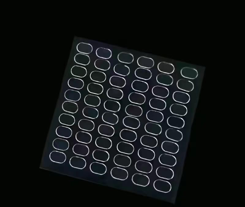 Art&Beauty 120PCS Oval Transparent Acrylic Double-Sided Tape, Creative Transparent Balloon Spot Glue, Duty Removable, for Pictures, Posters, Arts and