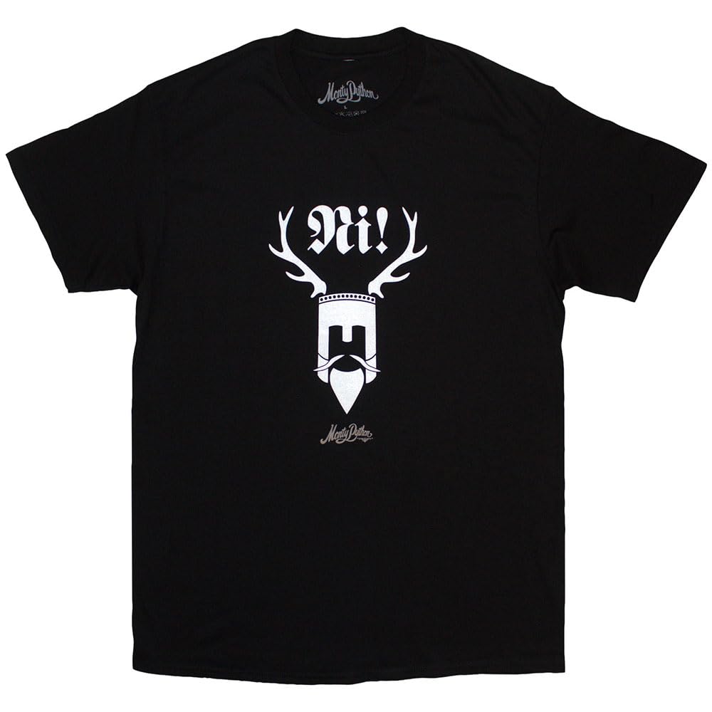 Rock Off officially licensed products Monty Python Knights of Ni T Shirt XXL Black