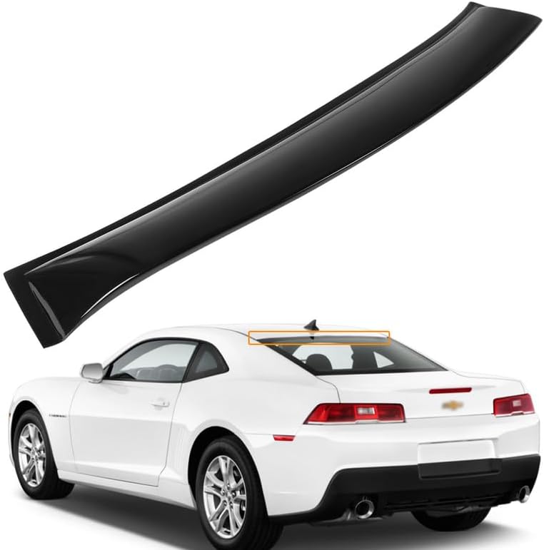 Rear Roof Spoiler Visor 2010-2015 Chevy Camaro Rear Window Roof Sun Rain Shade Vent Visor Spoiler Wing