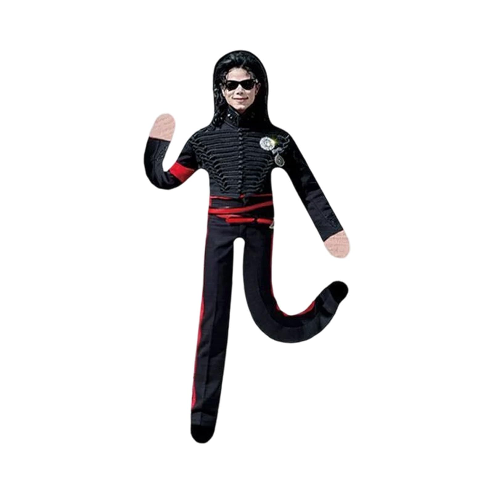 Michaell Plush Pillow King of Pop Music Legend Plushies Cartoon Soft Doll (JA) โ image 1
