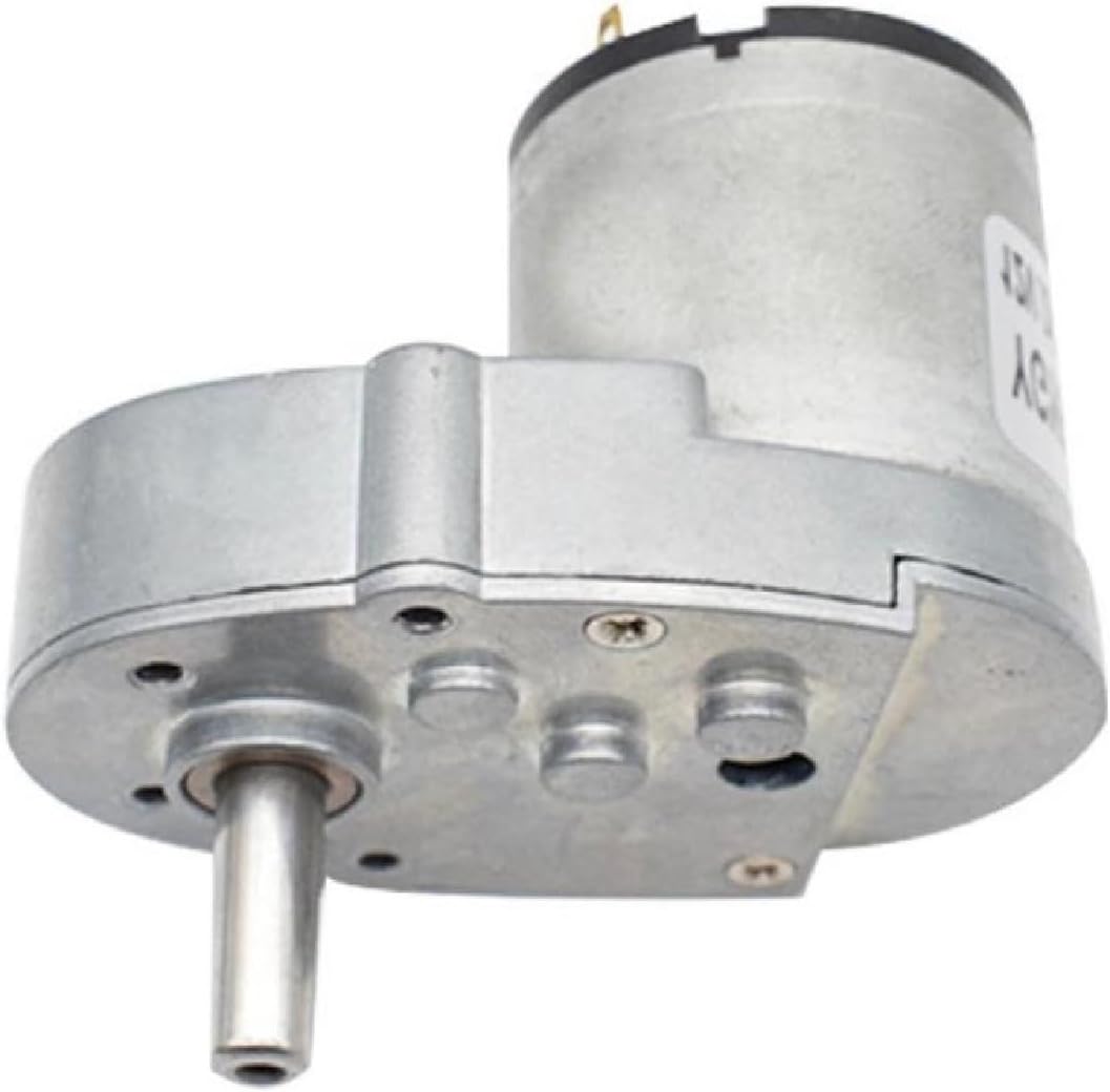 ROBOWAY 7-Type Full Metal Gearbox Gear Motor DC 3V-12V 16RPM-65RPM Slow ...