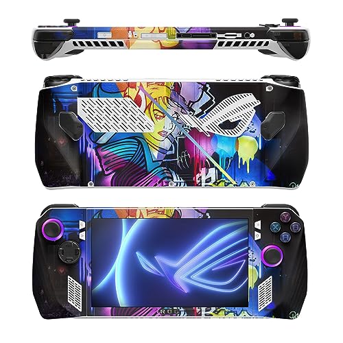 Image of MightySkins Skin Compatible with Asus ROG Ally - Midnight Mischief | Protective, Durable, and Unique Vinyl Decal wrap Cover | Easy to Apply
