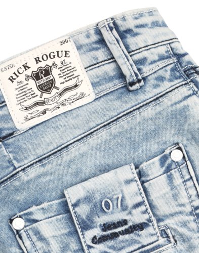 Buy Rick Rogue Men's Low Rise Slim Fit 