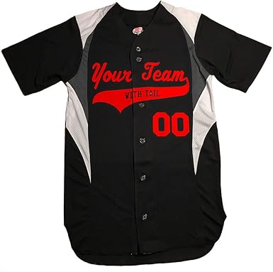 3 button baseball jersey Clearance