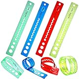 ☆Juego de reglas flexibles: 4 colores diferentes de reglas plegables, cada regla mide 30 cm / 12 pulgadas, la regla flexible no se romperá tan fácilmente como otras reglas de plástico ordinarias, es resistente a caídas y duradera.