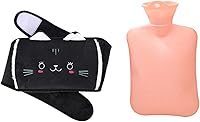 Vista 2 de Cute cat Belt Set, Rubber Bottle for Pain Relief and Warmth(D)