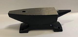 20 Pound Solid FORGED STEEL ANVIL w holes and step horn