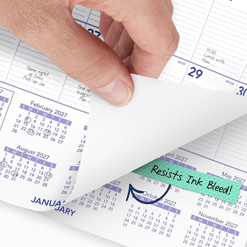 Image of AT-A-GLANCE 2027 Wall Calendar, Monthly, 508 x 762 Mm Planner, Ruled Daily Blocks, PM42827