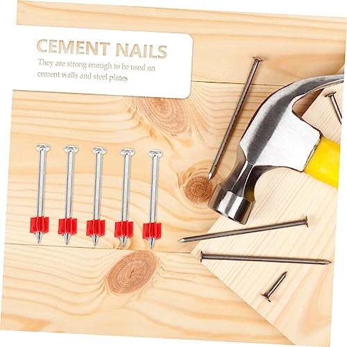 ULTECHNOVO 100 piezas Clavos de Acero para Pistola de Clavos para Concreto, Alta Penetración para Uso Profesional miniatura 6