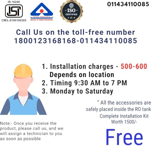 Always® Rolex ISI MARK RO + UV + UF + TDS + Active Copper Water Purifier – Advanced Filtration System – Ideal for Home & Office – 12 Litre Capacity – Black - Image 6