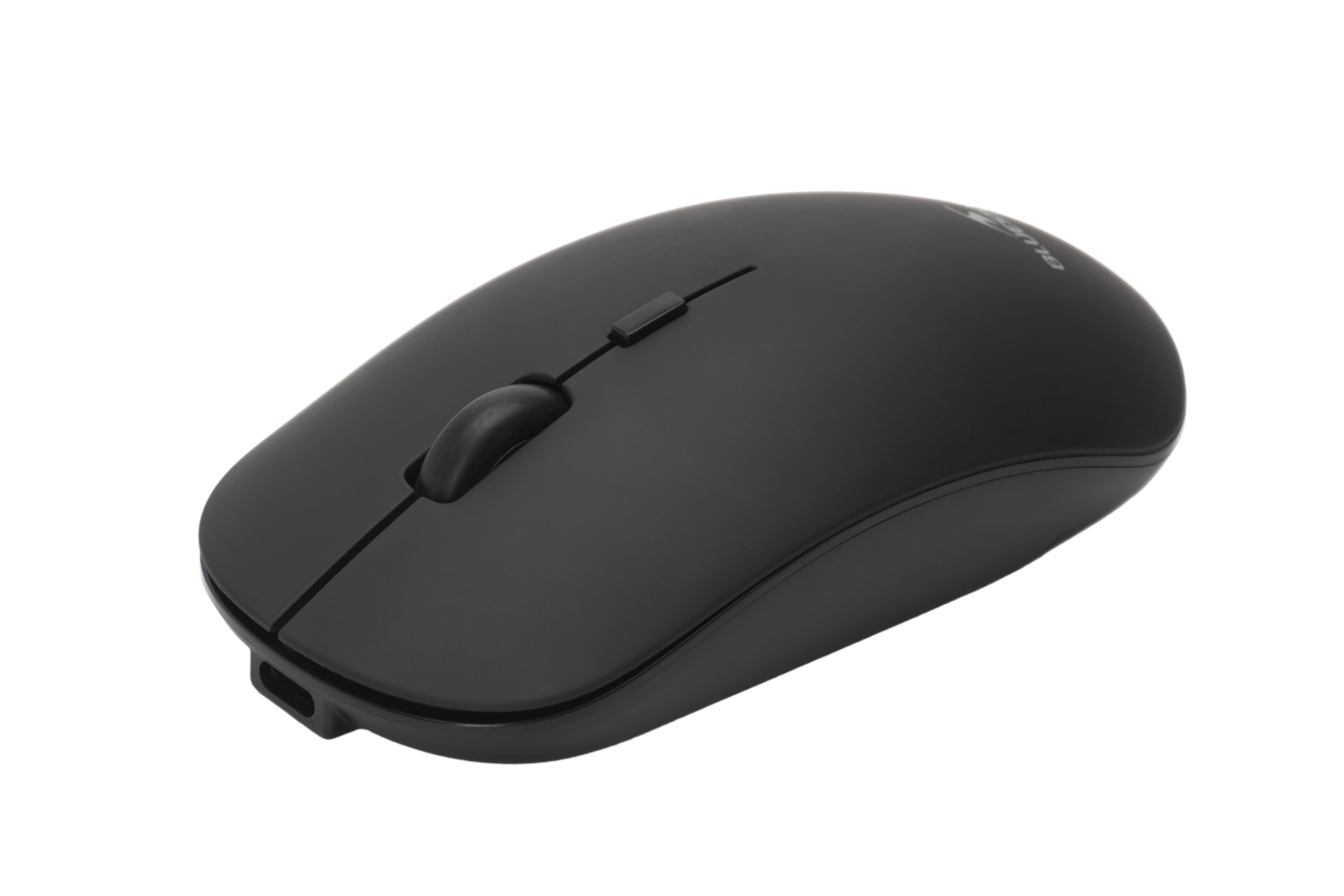 Bluestork - Rechargeable Wireless Mouse - Ultra Slim Bluetooth Mouse - Silent and Ambidextrous Wireless Click Mouse, Bluetooth Connection and Nano USB Receiver - Bluetooth Mouse 3200 Dpi - Pc/Mac