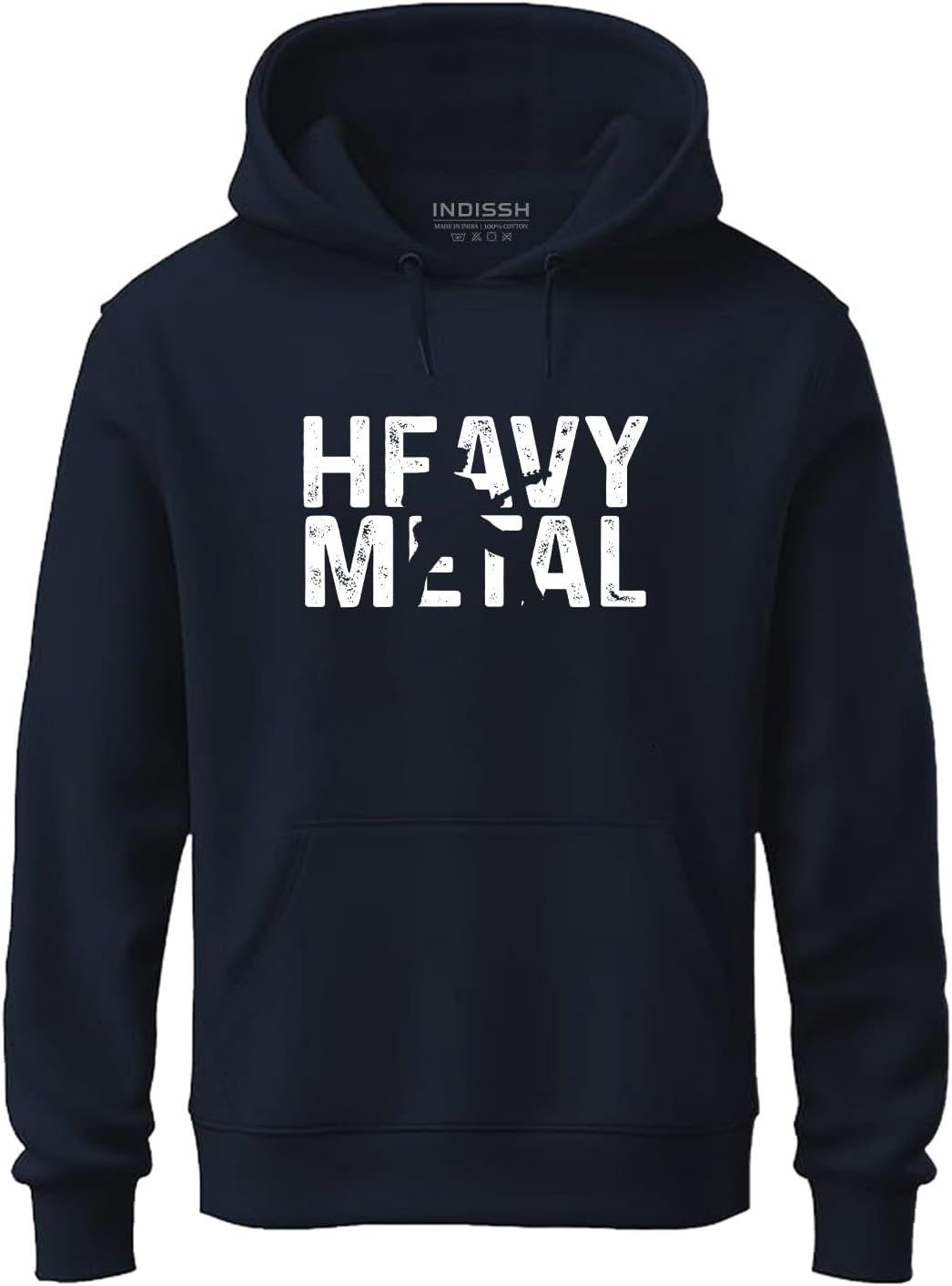 Hoodies | Unisex Hoodie Sweatshirt Music Front Back Printed for Both Girls and Boys MU-PINKF2