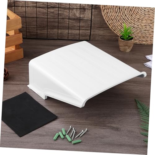 Protector para cámara exterior universal de plástico blanco resistente intemperie 7
