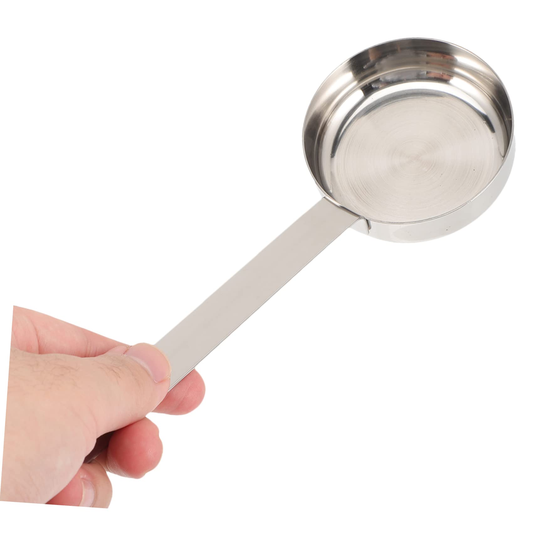 Zerodeko 4stücke Edelstahl Soßenlöffel Mit Langem Griff Zum Servieren Von Pizza Und Pastasaucen Für Küchen Restaurants Und Cafés Leicht Zu Reinigen Und Langlebig