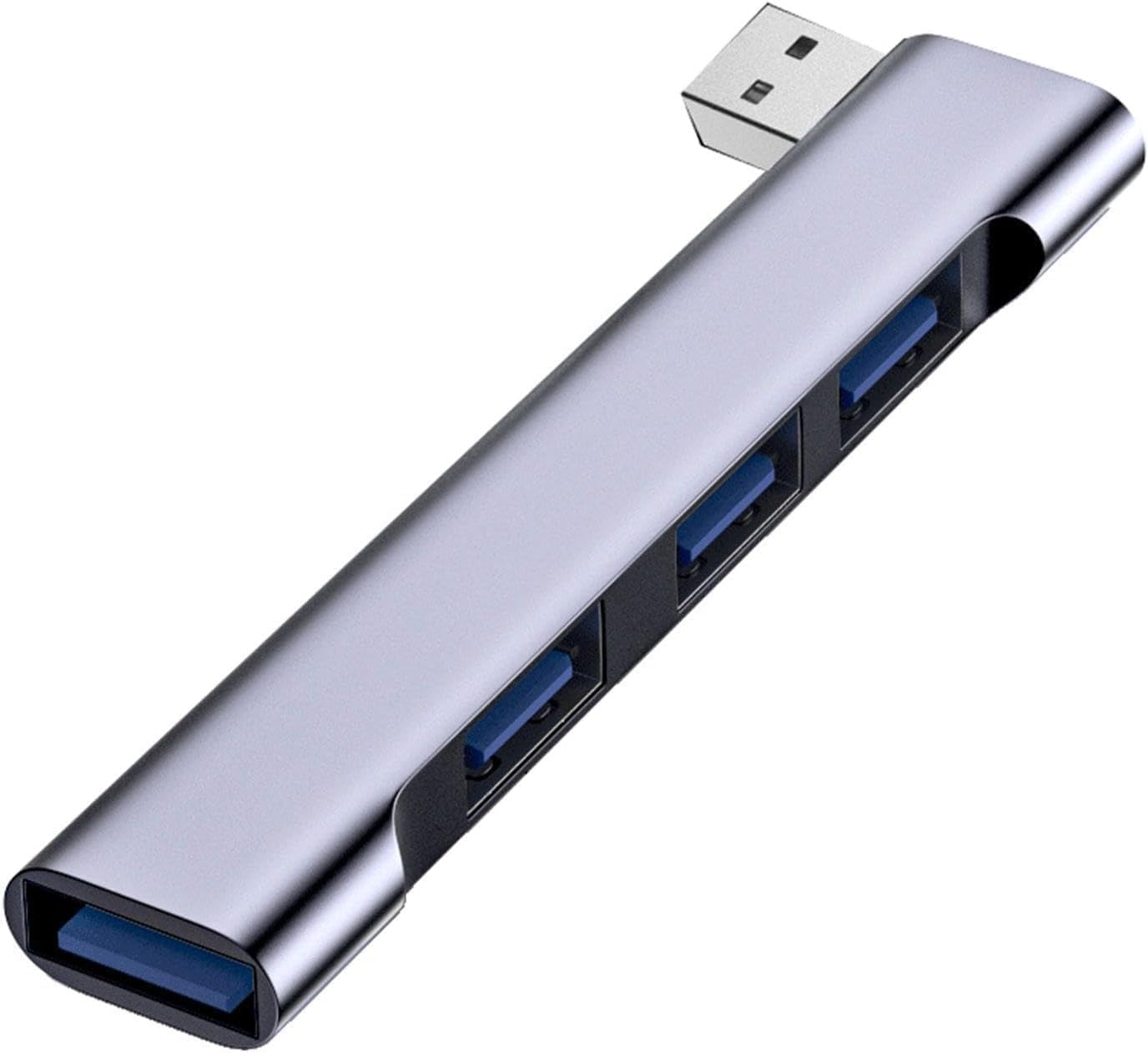 USB Hub | USB Hub Splitter | Multiport USB 3.0 Hub - USB Hub, USB Type C Splitter for Laptop, Multiport USB 3.0 Hub Port Extander Fast Data Transfer, 4 Port USB Hub for Computer-image-26