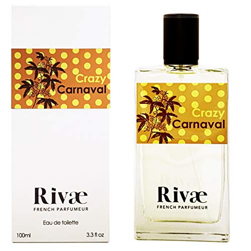 Crazy Carnaval – Agua de colonia Mimosa y cítricos de Rivae, perfumada en Niza (100 ml)