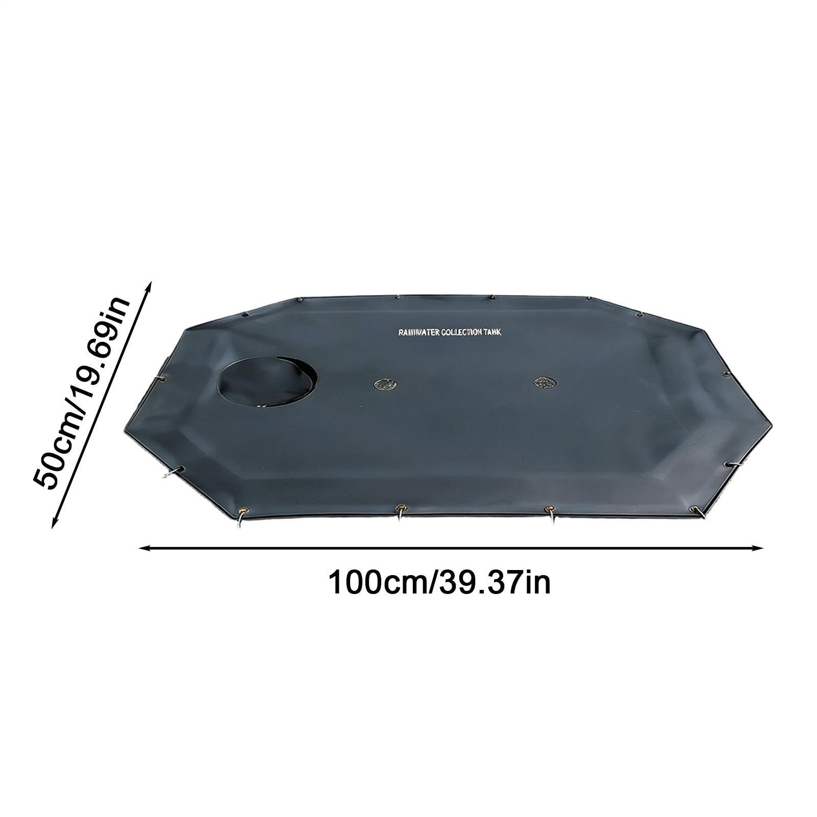 Recolección de Agua Pluvial Captador Subterráneo Empotrado Pluvial | Colector de Agua Empotrado Para jardín, patio trasero, terraza, entrada de vehículos, pasarela, macizo de flores y riego