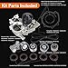 PAROD Timing Belt Kit with Water Pump Fit for 2.5L 2006-2010 Subaru Forester, 2006-2011 Impreza, 2010-2012 Legacy, 2006-2012 Outback Replace TKF-006, TCK304, TCKWP304A