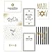 Bar and Bat Mitzvah Greeting Cards with Envelopes (4 x 6 in, 36 Pack)