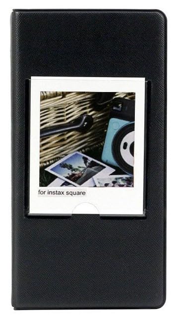 64 Pockets Mini Film Photo Album for Fujifilm Instax Square SQ20, SQ10, SQ6, SQ1 Camera & SP-3 Printer 3x3.5 Inch Polaroid Picture Name Card Holder (Black) (B0CKRM9VK5) Amazon Price History, Amazon Price Tracker