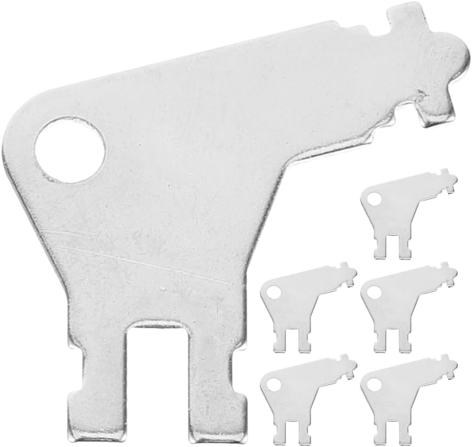 PRETYZOOM 6 Pcs Commercial Paper Towel Dispenser Key Universal Dispenser Key Compatible with Georgia Pacific Paper Towel and Toilet Paper Dispensers