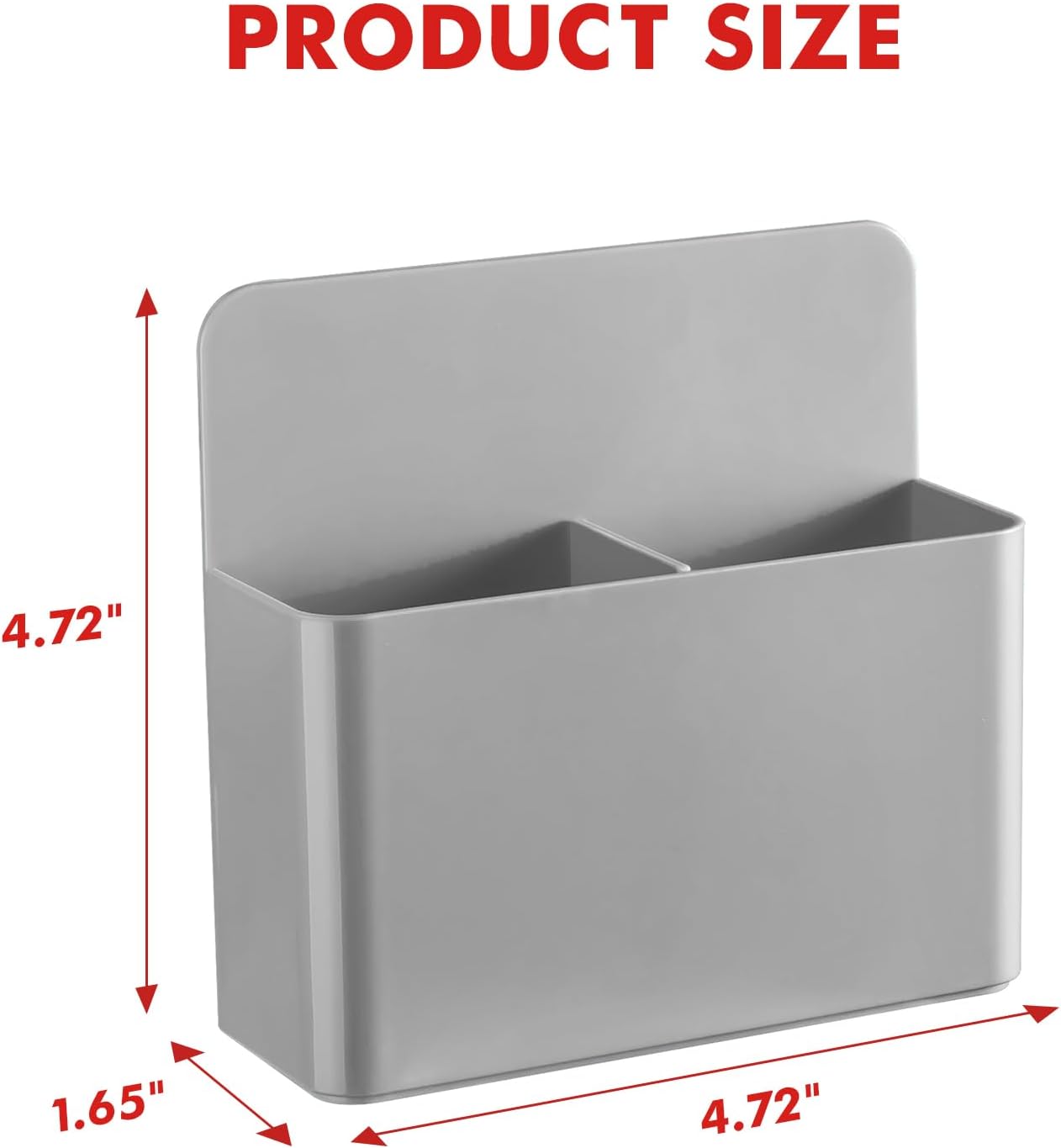 BEYGORM Plastic Magnetic Pen Holder, Powerful Magnet, 2 Pack image 2