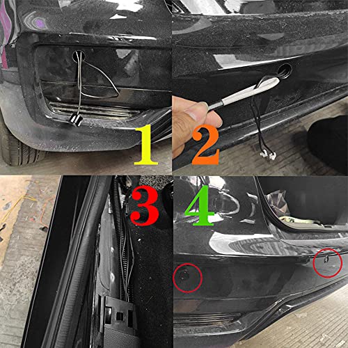Auto parkeren, ultrasone sensoren, led-afstandsweergave met geluidswaarschuwing + mute-schakelaar voor auto, vrachtwagen, bestelwagen + 4 parkeersensoren - Afbeelding 8