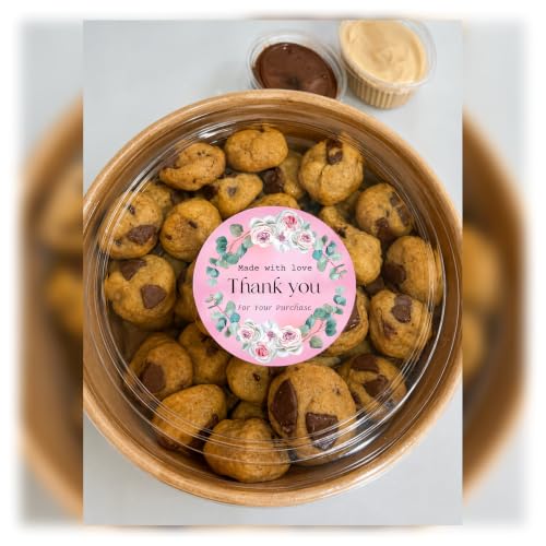 Image of Trifirt Self Adhesive Thank You Stickers for Packaging | Waterproof Vinyl Labels for Small Business, Gift Wrapping, Envelopes, Boxes & Mailers | Strong Adhesive, Easy Peel & Stick (Pattern 5)