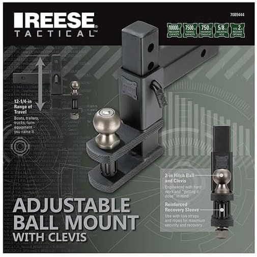 Ball/Clevis Mount ADJ