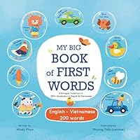 My Big Book of First Words: A Bilingual Collection of 200+ Vocabulary in English & Vietnamese (Learn Vietnamese) B0F61TFQFJ Book Cover