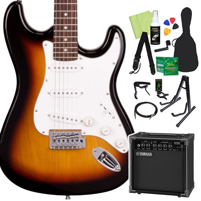 SX Guitars ED1 ストラトタイプ SX ED1 エレキギター初心者14点セット 【ヘッドホンアンプ付き