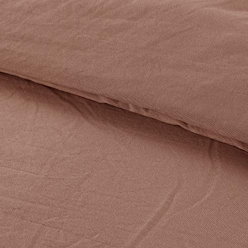 Image of Modern Threads 4-Piece Garment-Washed Comforter Set Beck Dark Rose Queen