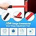 Hopeviva Door Hinge Adjustment Tool, 19mm Hinges Gap Adjusting Wrench for .134 Commercial Doors, Door Hinge Repair Tool with Long Handle for Solve Doors Sag Stick Misalign for Easily Repairs Door Gaps