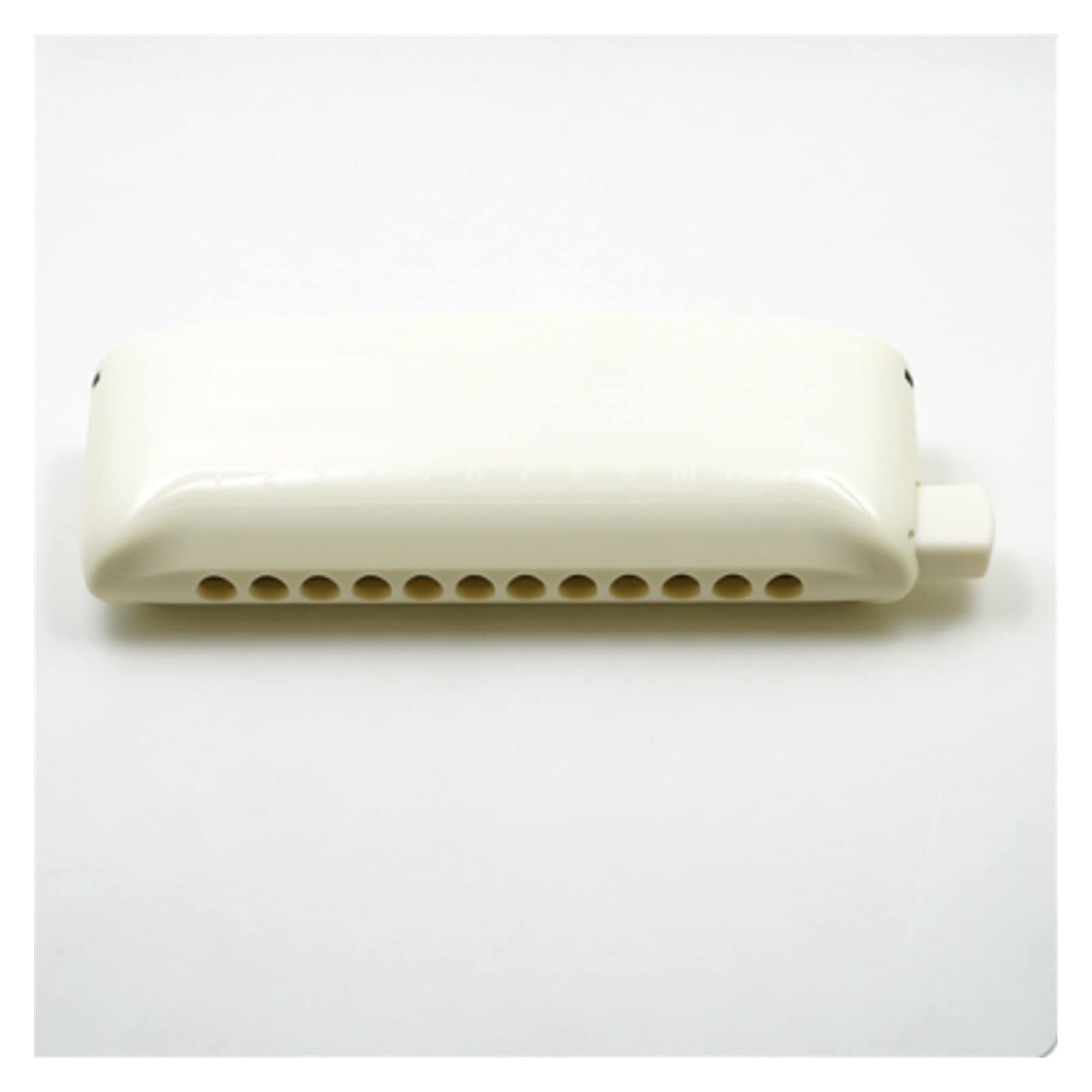 12-otworowa Harmonijka Chromatyczna Plastikowa Harmonijka Dla Dzieci Początkujących Dorosłych Harmonijka Dla Początkujących (Color : White G)