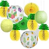✿ Amplias aplicaciones✿: Adecuado para fiestas nocturnas en Hawái, fiestas en la playa en el jardín, fiestas de cumpleaños / bodas, luau, fiestas en la jungla o en la selva, etc. Su fiesta podría ser más festiva con nuestras decoraciones para fiestas hawaianas. No solo son decoraciones para fiestas, también son fondos y accesorios perfectos para tus fotos.