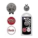 Team Golf MLB Arizona Diamondbacks Golf Cap Clip with 2 Removable Double-Sided Enamel Magnetic Ball Markers, Attaches Easily to Hats