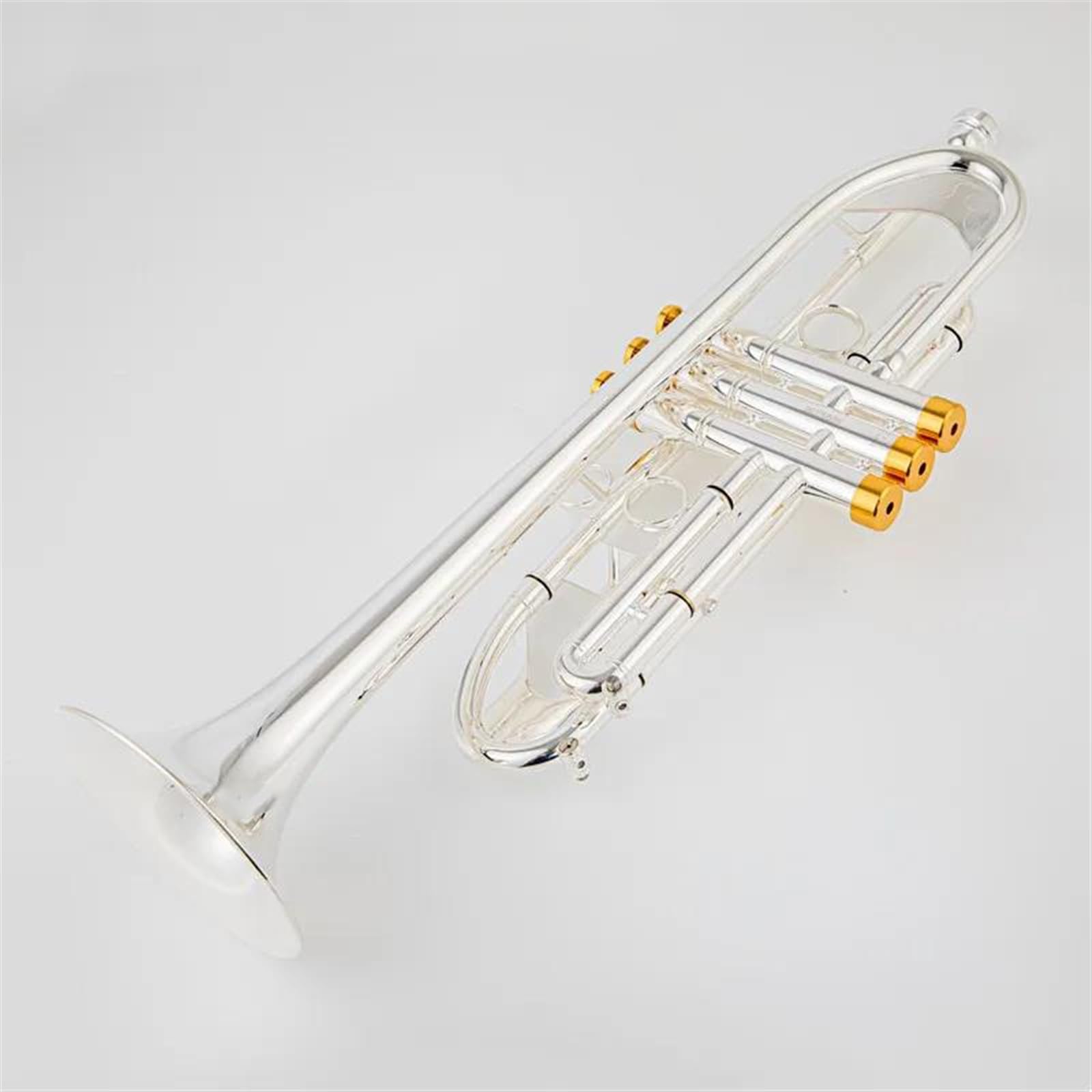 Trąbka Bb Trumpet TR600 Posrebrzany Instrument Muzyczny Trąbka Profesjonalnej Klasy Piękny Instrument
