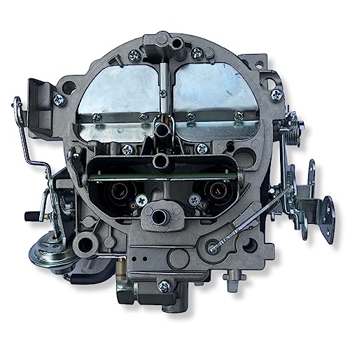4 Barrel Carburetor - Compatible with 1901R Rochester Quadrajet Carburetor 4MV Chevy 66-73 Manual Divorced Choke Replace Corvettes 75-79 750 CFM Carb Chevrolet Engines 327 350 427 454 650