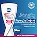 PERLWEISS Schönheits Zahnweiss Whitening Zahncreme - mit einzigartigem Pearl Powder gegen Verfärbungen - für sichtbare Zahnaufhellung, strahlenden Glanz & Zahnschmelzschutz, 50 ml