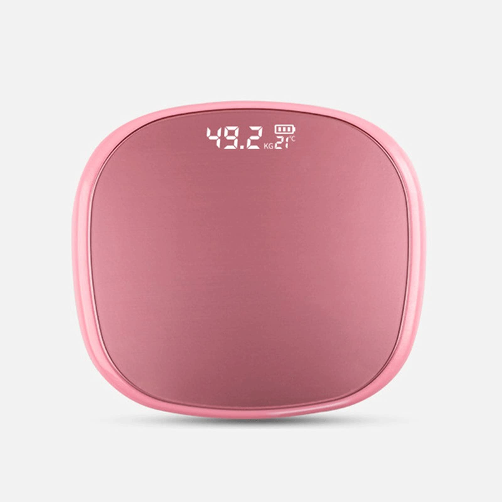 JINGYAN Bilance pesapersona digitali Bilance da bagno Blocco per il corpo Scala per Smart elettroniche in vetro temperato GUIDATO di pesatura della famiglia digitale