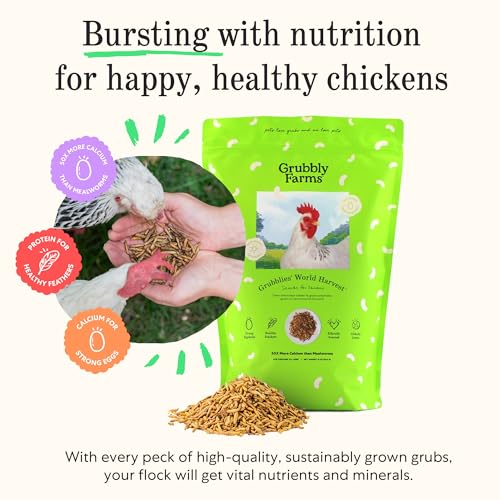 Image of Grubblies - Switch from World Harvest to Hometown Harvest for Premium Chicken Nutrition - Grubblies World Harvest 1LB
