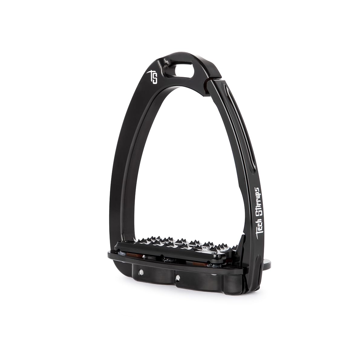 Tech Stirrups Venice Evo Plus - Estribo de seguridad, color negro y negro